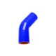 Elbow 45deg TurboWorks Pro Blue 38mm
