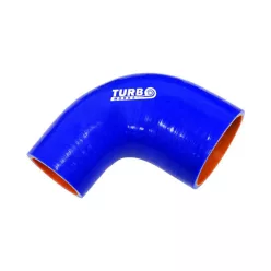   Silicone Hose 90 Degree Reducer TurboWorks PRO 76-114mm, Blue