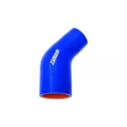   Silicone Hose 45 Degree Reducer TurboWorks PRO 76-114mm, Blue