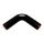 Silicone Hose 90 Degree Elbow XL TurboWorks PRO 63mm, Black