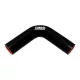 Silicone Hose 90 Degree Elbow XL TurboWorks PRO 67mm, Black