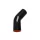 Elbow 45deg TurboWorks Pro Black 60mm