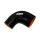 Silicone Hose 90 Degree Reducer TurboWorks PRO 25-38mm, Black