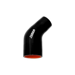   Silicone Hose 45 Degree Reducer TurboWorks PRO 76-114mm, Black