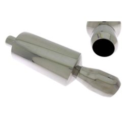 Rear Muffler TurboWorks 100mm inlet 63,5mm