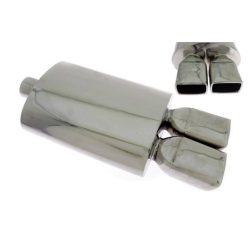 Rear Muffler TurboWorks 2x65x86mm inlet 63,5mm