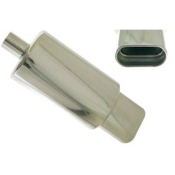 Rear Muffler TurboWorks 76x148mm inlet 57mm