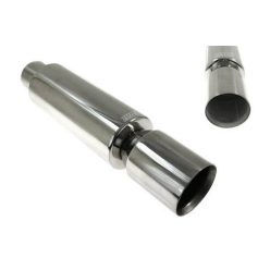 Rear Muffler TurboWorks 100mm inlet 76mm