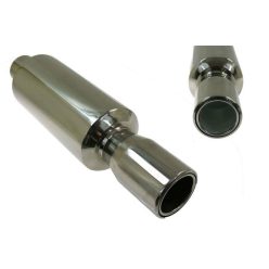 Rear Muffler TurboWorks 100mm inlet 63,5mm
