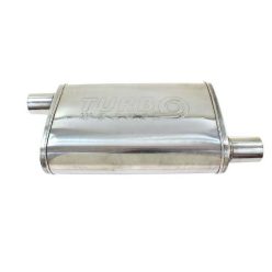 Center Muffler 57mm TurboWorks LT 409SS 355mm