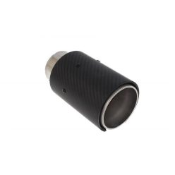 Exhaust Tip 89mm wejście 65mm Carbon Matte