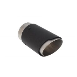 Exhaust Tip 80mm wejście 67mm Carbon Matte