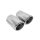 Exhaust Tip 70mmx2 enter 67mm Chrome
