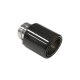 Exhaust Tip 101mm enter 76mm Carbon Gloss