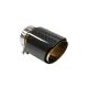 Exhaust Tip 101mm enter 76mm Carbon Gloss