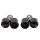 Exhaust Tip 101mmx2 enter 76mm Carbon Gloss Set