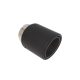 Exhaust Tip 114mm enter 76mm Carbon Matte
