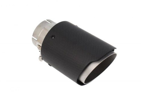 Exhaust Tip 78mm enter 63mm Carbon Matte