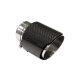 Exhaust Tip 101mm enter 70mm Carbon Gloss