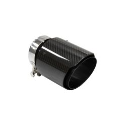 Exhaust Tip 101mm enter 67mm Carbon Gloss
