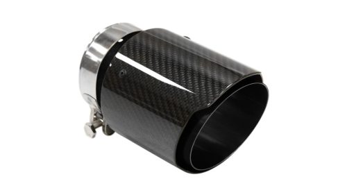 Exhaust Tip 101mm enter 67mm Carbon Gloss