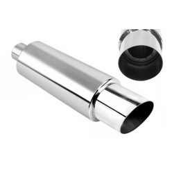 Rear Muffler TurboWorks 89mm inlet 63mm