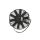 SPAL Slim Electric Fan 23 cm – Pull Type (1030 m³/h)