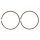 Wiseco Piston Ring Set Tin Coated 77.85mm Pair