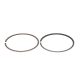 Wiseco Piston Ring Set Semi Keystone "L" 80.00mm