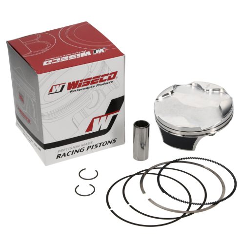 Wiseco Piston Kit Kawasaki KX450F '15 4V Domed CR 13.5:1