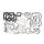 Cometic SUBARU '08-12 STi EJ257 DOHC 101MM Complete Gasket
