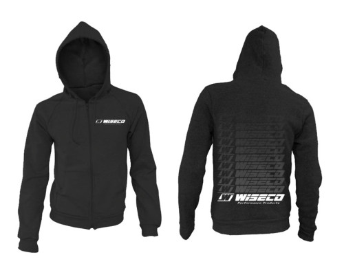 Wiseco Zip Up Sweatshirt Gradient Design Size XXL