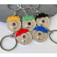 Keychain – caliper + brake disc, black